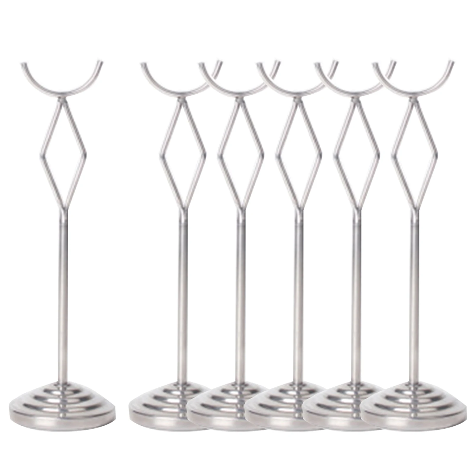 6pcs 8inch Centerpiece Place Card Holder For Photos Menu Birthday Restaurant Wedding Table Number Stainless Steel Party Stand
6pcs 8inch Centerpiece Place Card Holder For Photos Menu Birthday Restaurant Wedding Table Number Stainless Steel Party Stand