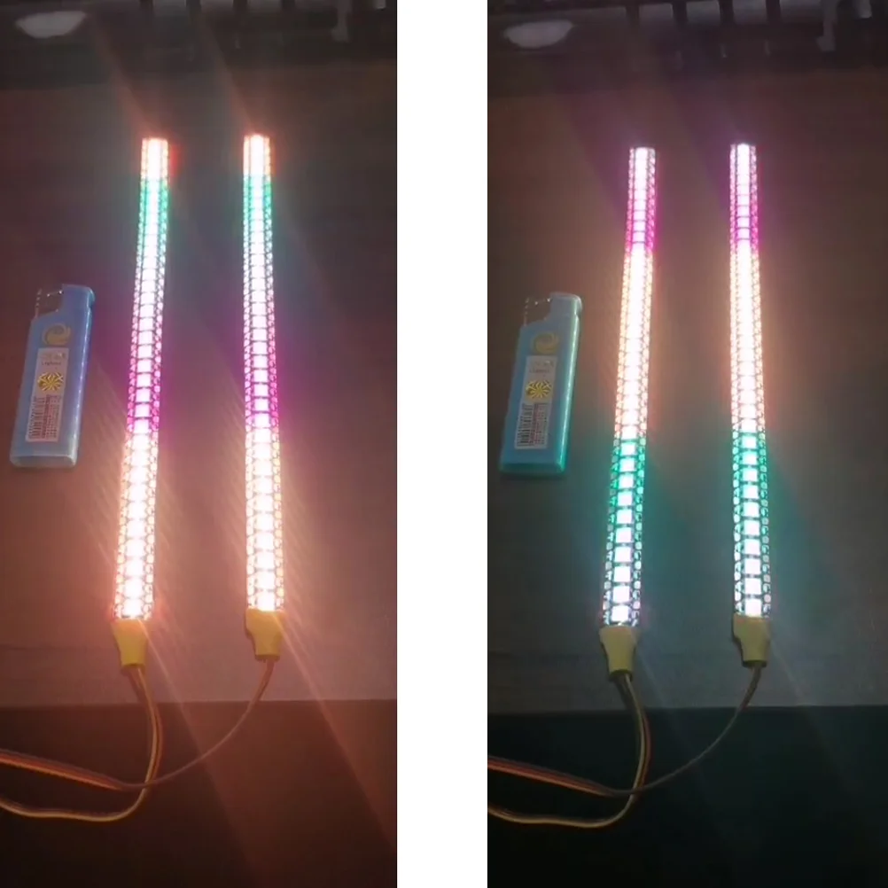 1 Pair RC LED Light Colorful Lamp Car Lamp Universal Durable RC Accessories (34LEDs/24cm)
1 Pair RC LED Light Colorful Lamp Car Lamp Universal Durable RC Accessories (34LEDs/24cm)