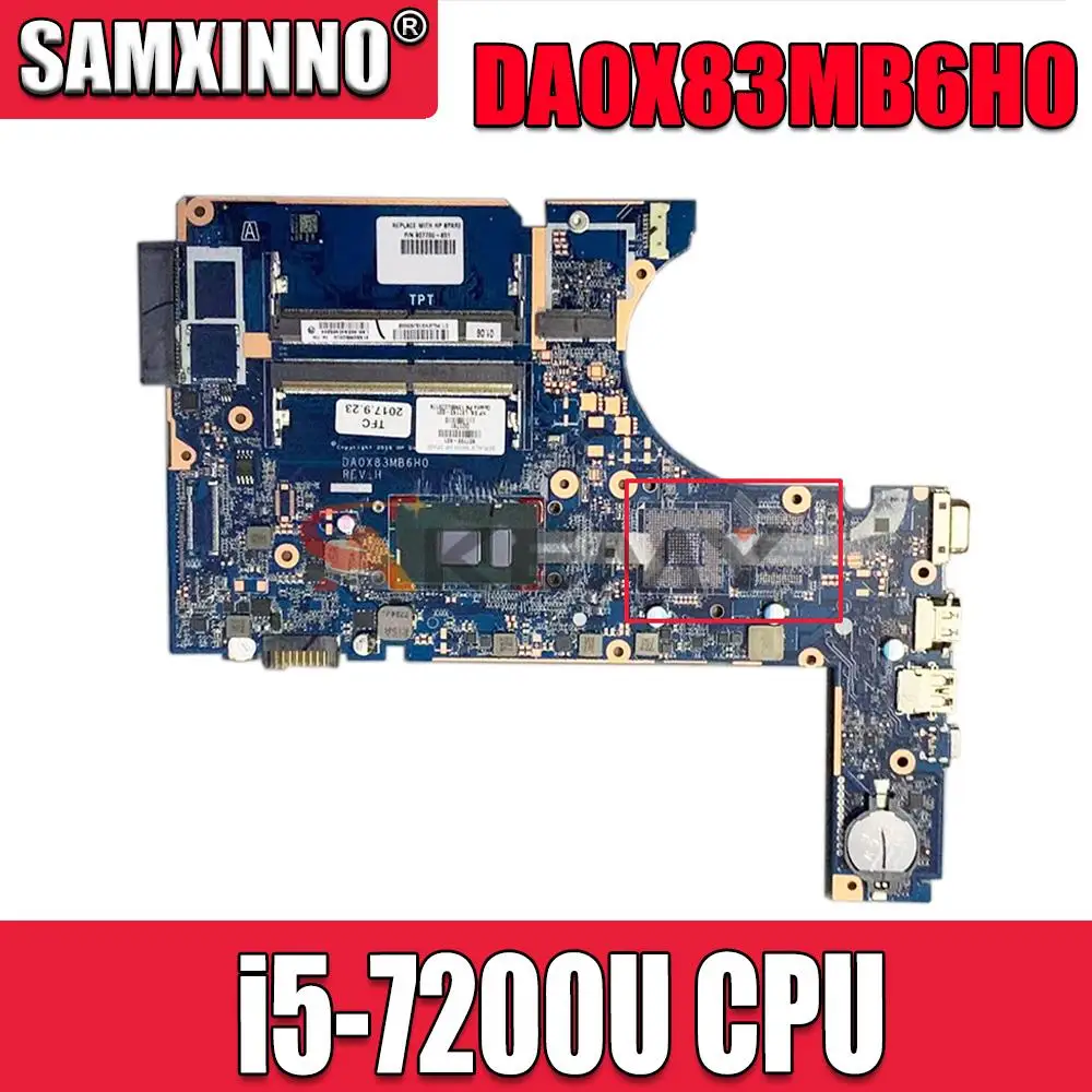 Материнская плата для ноутбука HP 450 G4 470 SR2ZU i5-7200U CPU DA0X83MB6H0 907703-601 907703-001, материнская плата, Полная работа
Материнская плата для ноутбука HP 450 G4 470 SR2ZU i5-7200U CPU DA0X83MB6H0 907703-601 907703-001, материнская плата, Полная работа