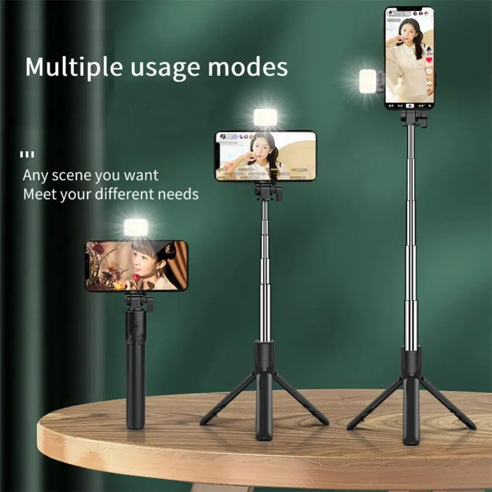 Foldable Portable With Fill Light Shutter Remote Control Wireless Bluetooth Tripod Expandable Monopod Live Broadcast Bracket
Foldable Portable With Fill Light Shutter Remote Control Wireless Bluetooth Tripod Expandable Monopod Live Broadcast Bracket