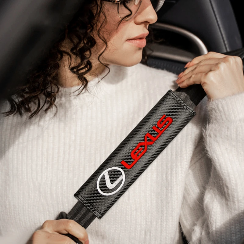Car Logo Seat Belt Pads Cotton Seat Shoulder Strap Mat Cushion Covers For Lexus CT200h NX300 Sport ES LS IS GS LC RC GC RX LX570
Car Logo Seat Belt Pads Cotton Seat Shoulder Strap Mat Cushion Covers For Lexus CT200h NX300 Sport ES LS IS GS LC RC GC RX LX570