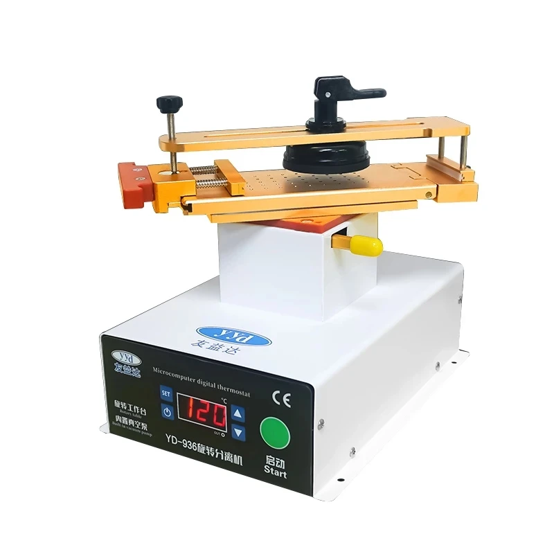 YD-936 Super Suntion LCD Screen Rotating Separator Machine built in Vacuum Pump for Screen iPhone Samsung LCD Refurbish
YD-936 Super Suntion LCD Screen Rotating Separator Machine built in Vacuum Pump for Screen iPhone Samsung LCD Refurbish