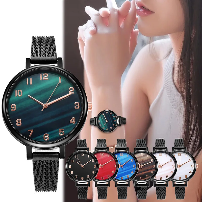 SMVPWatch For Women Luxury Watch Bracelet Set New Fashion Simple Ladies Watch Quartz Watch Casual Temperament Trend All-match
SMVPWatch For Women Luxury Watch Bracelet Set New Fashion Simple Ladies Watch Quartz Watch Casual Temperament Trend All-match