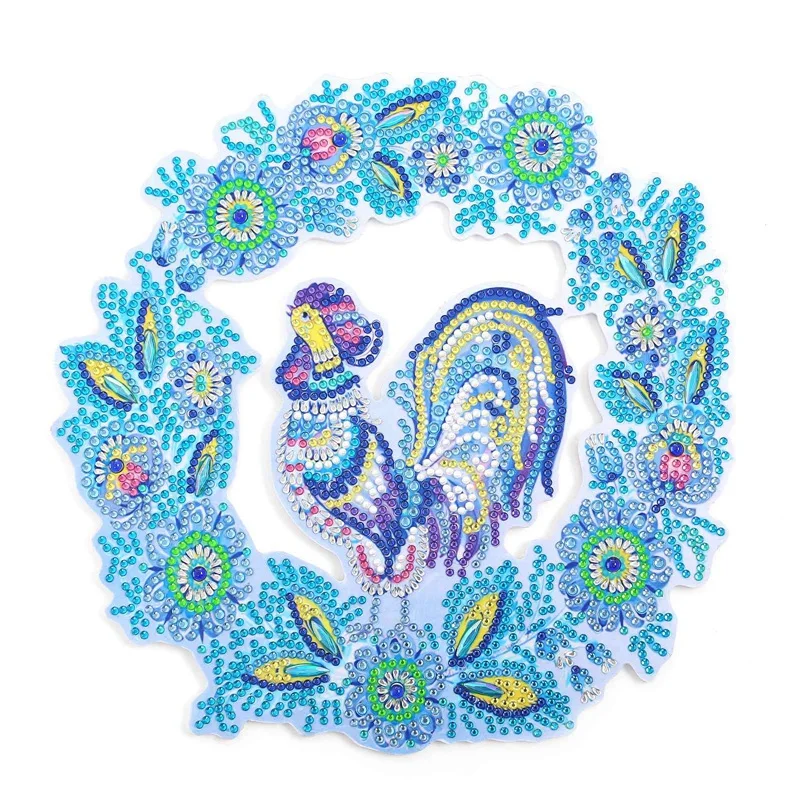 Набор для алмазной живописи, Набор для творчества «сделай сам» с изображением петуха, цифрового венка, для детей и взрослых
Набор для алмазной живописи, Набор для творчества «сделай сам» с изображением петуха, цифрового венка, для детей и взрослых