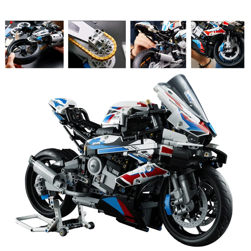1920PCS Motorcycle Car Motorbike M1000 Toys RR Compatible 42130 Building Blocks Bricks Racing Car Children Boys Kid
1920PCS Motorcycle Car Motorbike M1000 Toys RR Compatible 42130 Building Blocks Bricks Racing Car Children Boys Kid