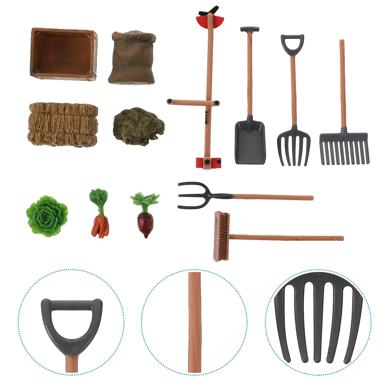 13 Pcs Kids Toy Sand Set Table Decor Props Farm Plastic Material Micro Landscape Child
13 Pcs Kids Toy Sand Set Table Decor Props Farm Plastic Material Micro Landscape Child
