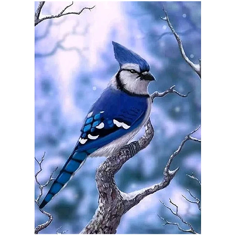 Full Square/Round Diamond Drill 5D DIY Diamond Painting Winter Bird Embroidery Cross Stitch Kits Rhinestone Home Decoration Gift
Full Square/Round Diamond Drill 5D DIY Diamond Painting Winter Bird Embroidery Cross Stitch Kits Rhinestone Home Decoration Gift