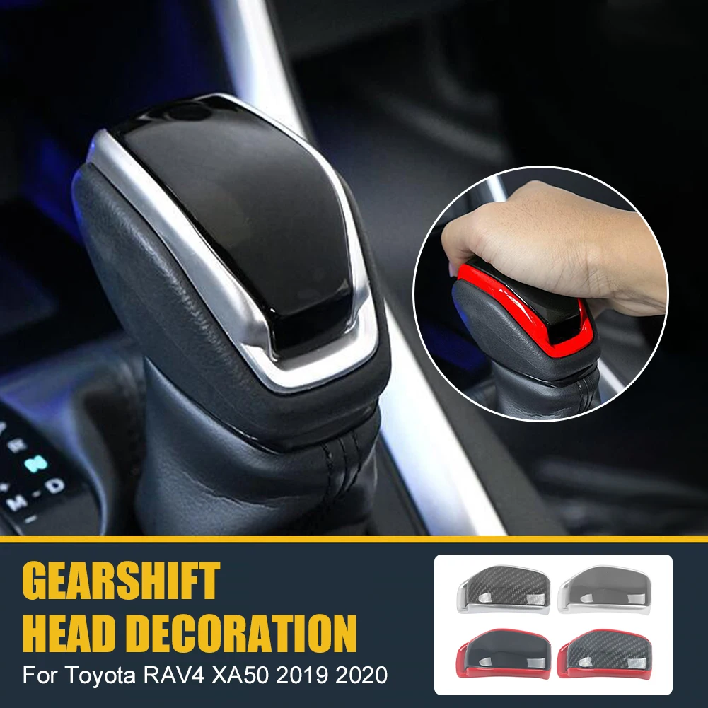 Car Gear Shift Knob Head Cover ABS Trim Carbon Fiber Self-Adhesive for Toyota RAV4 XA50 2019 2020 2021 2022 Interior Accessories
Car Gear Shift Knob Head Cover ABS Trim Carbon Fiber Self-Adhesive for Toyota RAV4 XA50 2019 2020 2021 2022 Interior Accessories