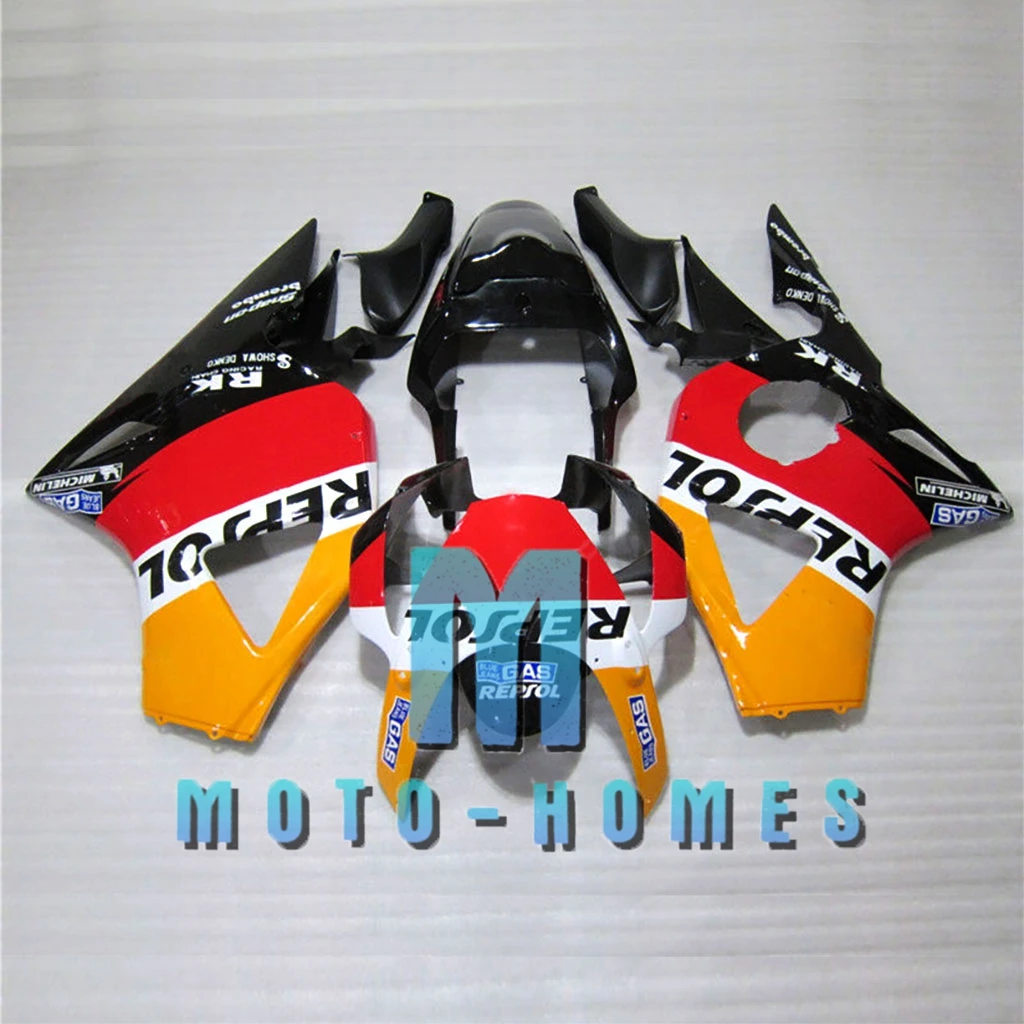 Бесплатный комплект обтекателей с рисунком на заказ для CBR900RR 2002 2003 CBR 900RR 954 02 03