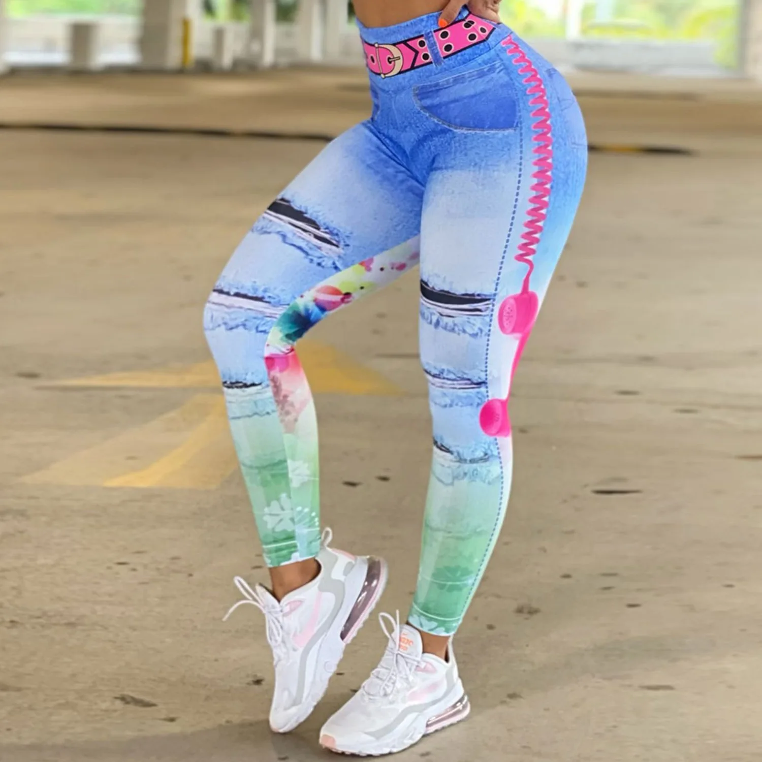 Color Yoga Pants Women Sexy Patchwork Soft High Waist Pants Hip Peach Hip Sports Long Pants Skinny Running Fitness Pants
Color Yoga Pants Women Sexy Patchwork Soft High Waist Pants Hip Peach Hip Sports Long Pants Skinny Running Fitness Pants