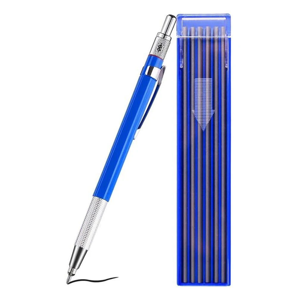 Silver Streak Welders Pencil With 12 Pcs Round Silver Refills Metal Marker High Quality Mechanical Pencil 12 * Refills Kit
Silver Streak Welders Pencil With 12 Pcs Round Silver Refills Metal Marker High Quality Mechanical Pencil 12 * Refills Kit