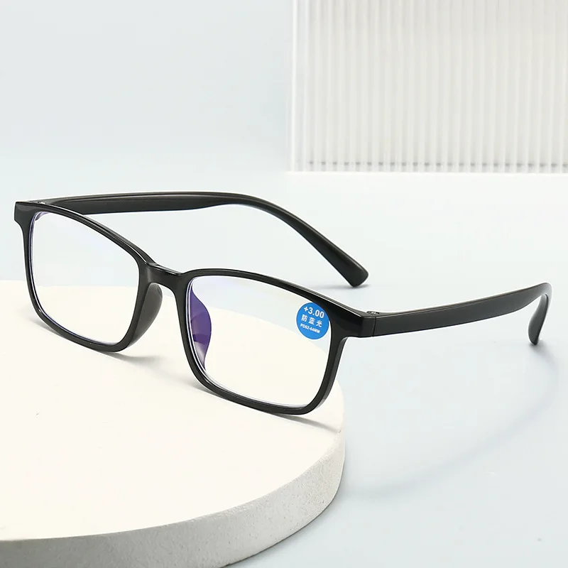 Fashion Anti-Blue Light Reading Glasses Men Women Clear Lens Square Presbyopic Eyewear 1.0 1.5 2.0 2.5 3.0 3.5 4.0 for Reader
Fashion Anti-Blue Light Reading Glasses Men Women Clear Lens Square Presbyopic Eyewear 1.0 1.5 2.0 2.5 3.0 3.5 4.0 for Reader