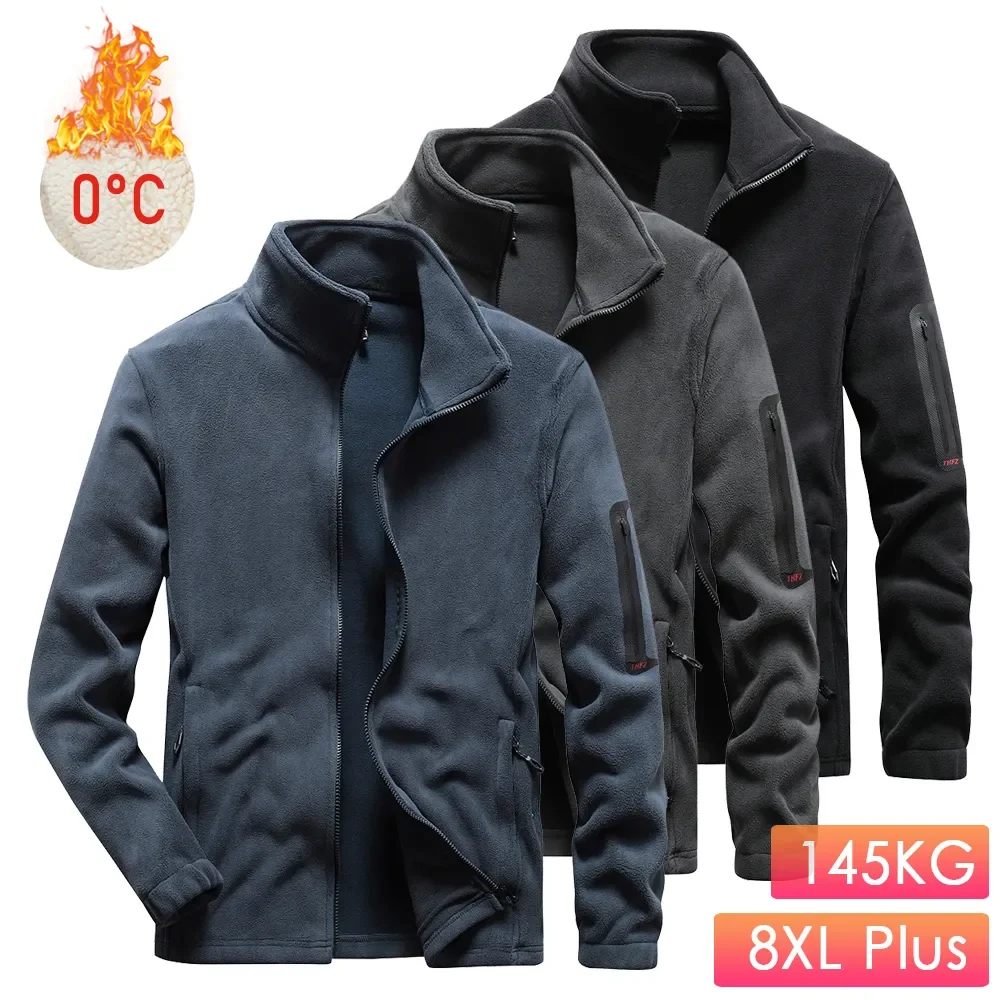 NEW 2023 Plus Size Men 2022 Spring Outwear Thick Warm Fleece Jacket Coat Men Winter Casual Outfits Soft Tactical Jacket Men
NEW 2023 Plus Size Men 2022 Spring Outwear Thick Warm Fleece Jacket Coat Men Winter Casual Outfits Soft Tactical Jacket Men