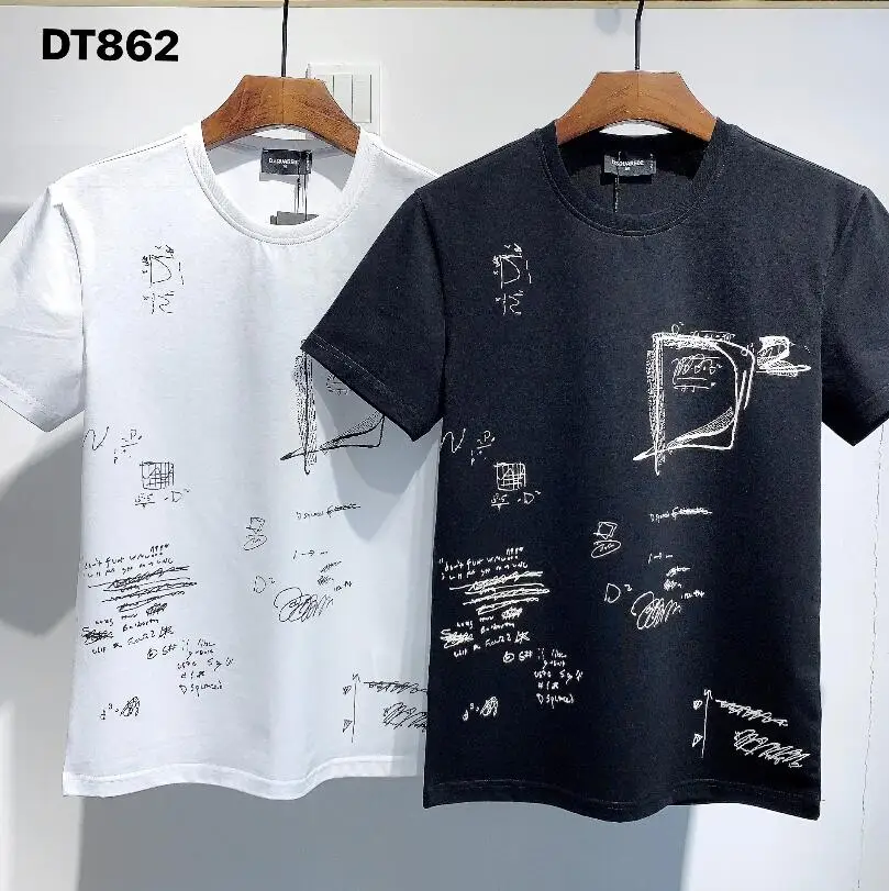 Men Printed T-Shirts Italian Dsquared2 Brand Summer T-Shirts Vrouwen Korte Mouwen Harajuku Men Short Sleeve Casual T-Shirts
Men Printed T-Shirts Italian Dsquared2 Brand Summer T-Shirts Vrouwen Korte Mouwen Harajuku Men Short Sleeve Casual T-Shirts