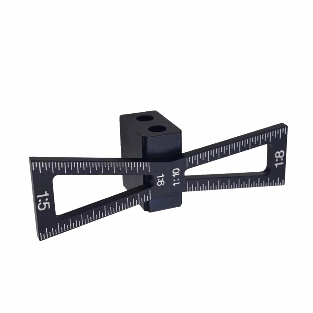 Woodworking Dovetail Marker Aluminum Alloy Dovetail Marking Template 1:5 1:8 Wood Joint Gauge with Scale Dovetail Guide Tools
Woodworking Dovetail Marker Aluminum Alloy Dovetail Marking Template 1:5 1:8 Wood Joint Gauge with Scale Dovetail Guide Tools