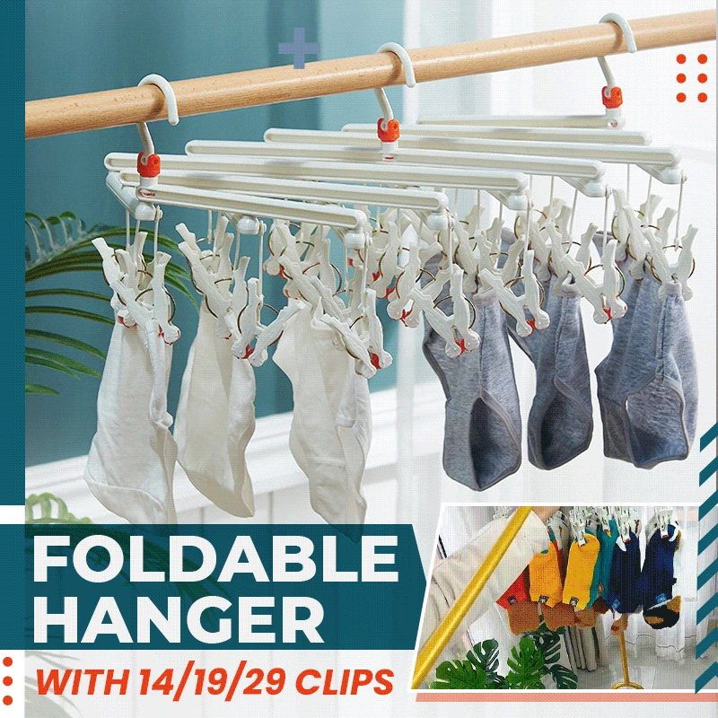 14 Clips Collect Clothes Drying Rack Windproof Foldable Telescopic Multi-functional Plastic Creative Clothes Drying Rack
14 Clips Collect Clothes Drying Rack Windproof Foldable Telescopic Multi-functional Plastic Creative Clothes Drying Rack