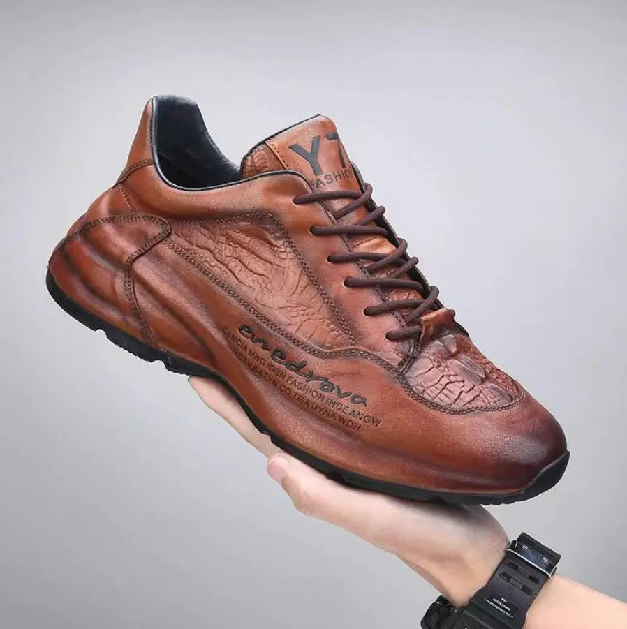 Men Casual Shoes Fashion Men's Chunky Sneakers Man Dad Shoes Thick Sole Hard-Wearing Male Hiking Shoes Footwear Tenis Masculino
Men Casual Shoes Fashion Men's Chunky Sneakers Man Dad Shoes Thick Sole Hard-Wearing Male Hiking Shoes Footwear Tenis Masculino