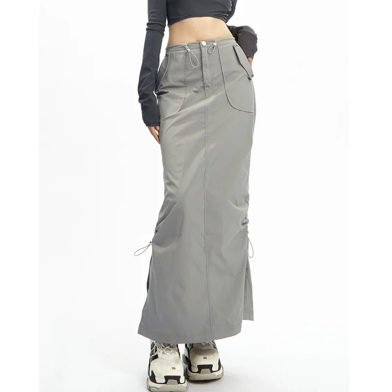 American Style Retro H-shaped Design Feeling Pleated Socketed Work Dress Skirt, 2023spring New Ins Fashion, Versatile Long Skirt
American Style Retro H-shaped Design Feeling Pleated Socketed Work Dress Skirt, 2023spring New Ins Fashion, Versatile Long Skirt