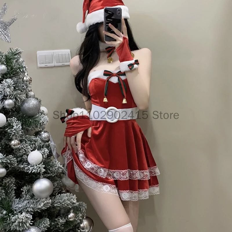 Santa Claus Costume Woman Mrs Santa Suit Christmas Fancy Dress Halloween Women Girls Santa Claus Red Dress Outfit Maid Uniform
Santa Claus Costume Woman Mrs Santa Suit Christmas Fancy Dress Halloween Women Girls Santa Claus Red Dress Outfit Maid Uniform