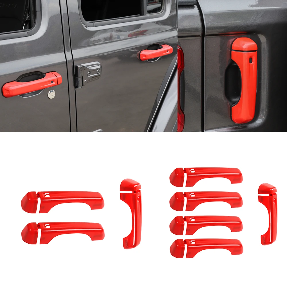 Car Door Handle Shell Tailgate Handle Cover Trim for Jeep Wrangler JL 2018 2019 2020 2021 2022 Car Accessories Red Black Chrome
Car Door Handle Shell Tailgate Handle Cover Trim for Jeep Wrangler JL 2018 2019 2020 2021 2022 Car Accessories Red Black Chrome