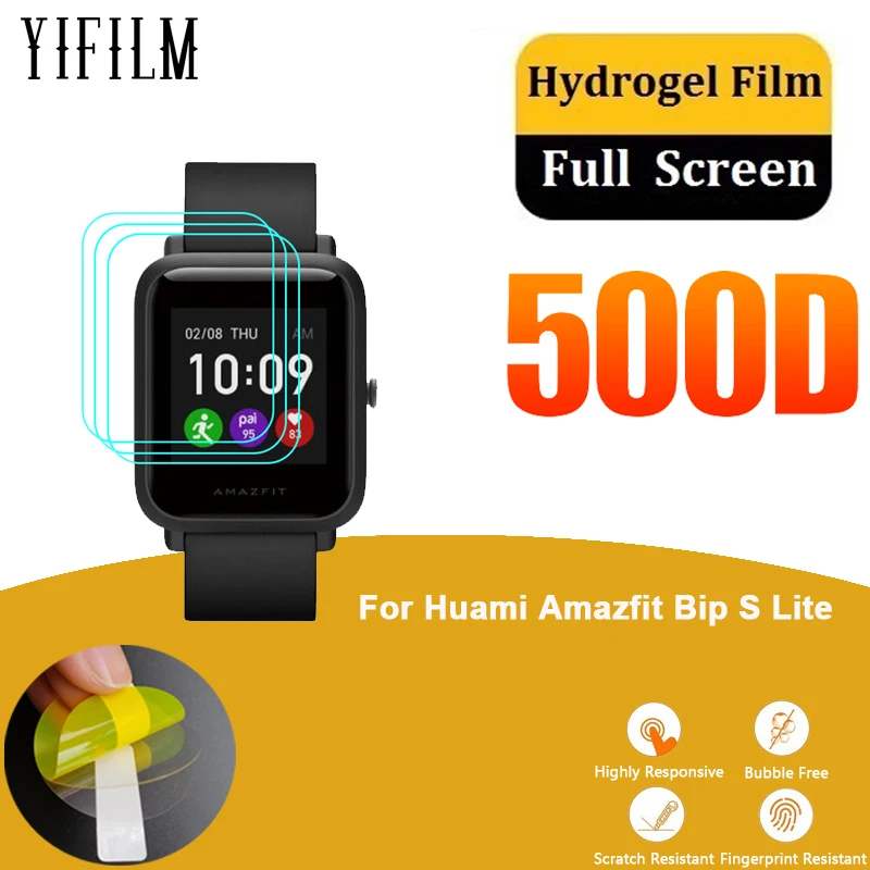 Ультратонкая мягкая Гидрогелевая пленка из ТПУ для Huami Amazfit Bip S Lite, защитная пленка для экрана часов HD, защита от царапин, не стекло, 3 шт.
Ультратонкая мягкая Гидрогелевая пленка из ТПУ для Huami Amazfit Bip S Lite, защитная пленка для экрана часов HD, защита от царапин, не стекло, 3 шт.