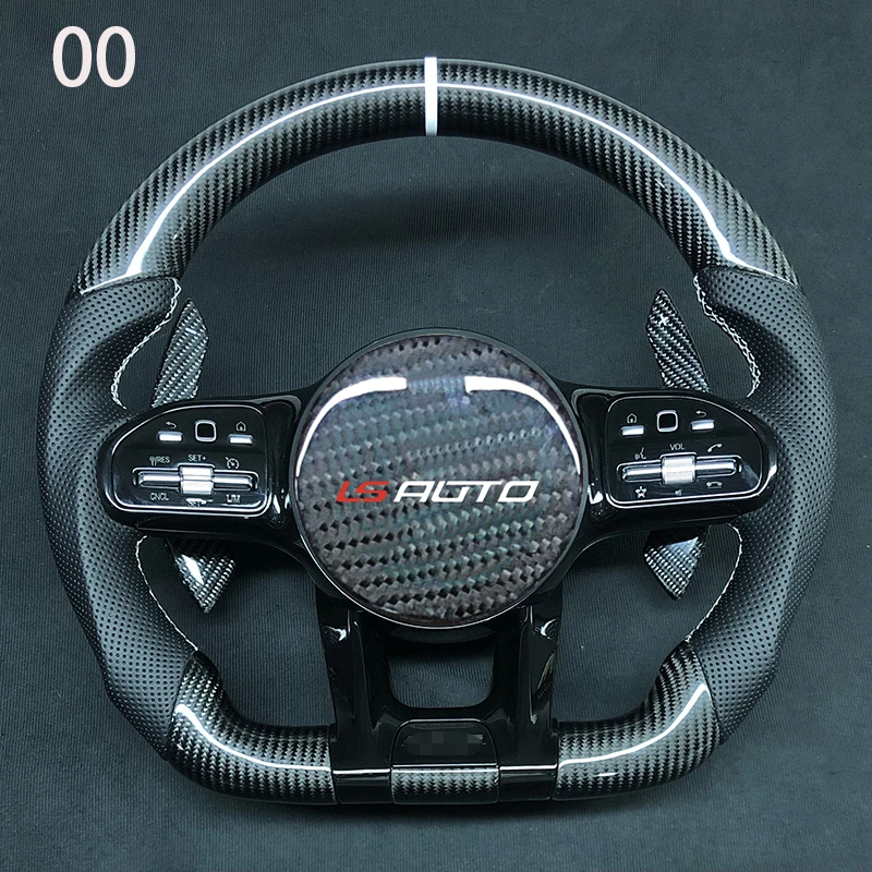 Real Carbon Steering Wheel For Mercedes-Benz AMG Series G-Class G500 G350D G500 G55 GLE GLS W167
Real Carbon Steering Wheel For Mercedes-Benz AMG Series G-Class G500 G350D G500 G55 GLE GLS W167