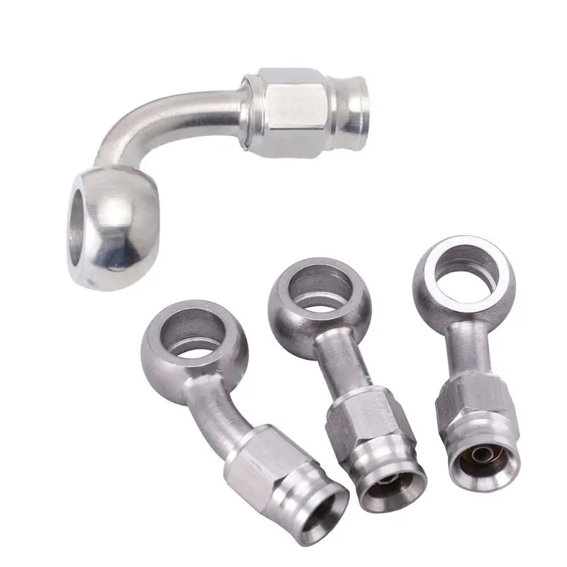 Brake Hose Adapter 0/28/90 Degree AN3 10mm Fitting Wearproof Pipe Joint Auto Car Motorcycle Replacement Accessories
Brake Hose Adapter 0/28/90 Degree AN3 10mm Fitting Wearproof Pipe Joint Auto Car Motorcycle Replacement Accessories