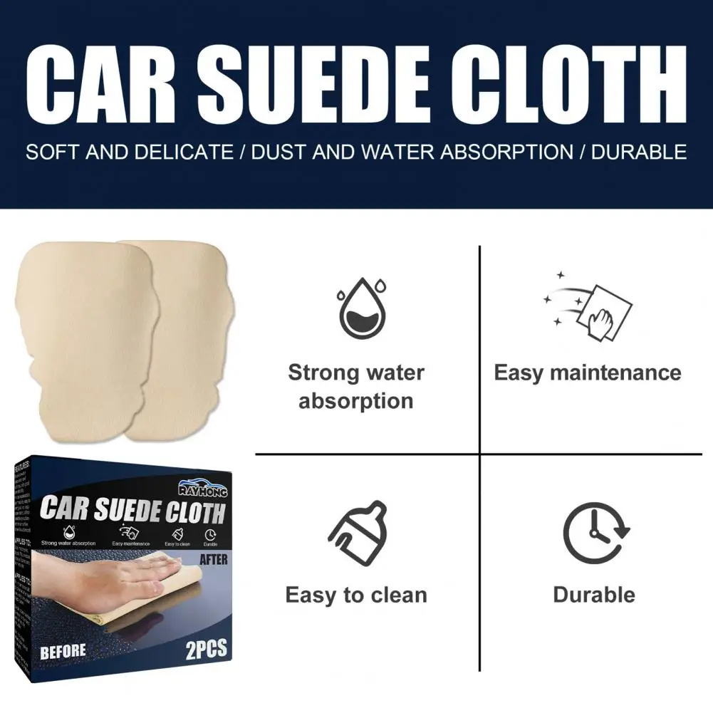 Quick Dry High-end Super Absorbent Faux Chamois Car Drying Towel Reusable Car Care Cloth Multifunctional for Automobile
Quick Dry High-end Super Absorbent Faux Chamois Car Drying Towel Reusable Car Care Cloth Multifunctional for Automobile