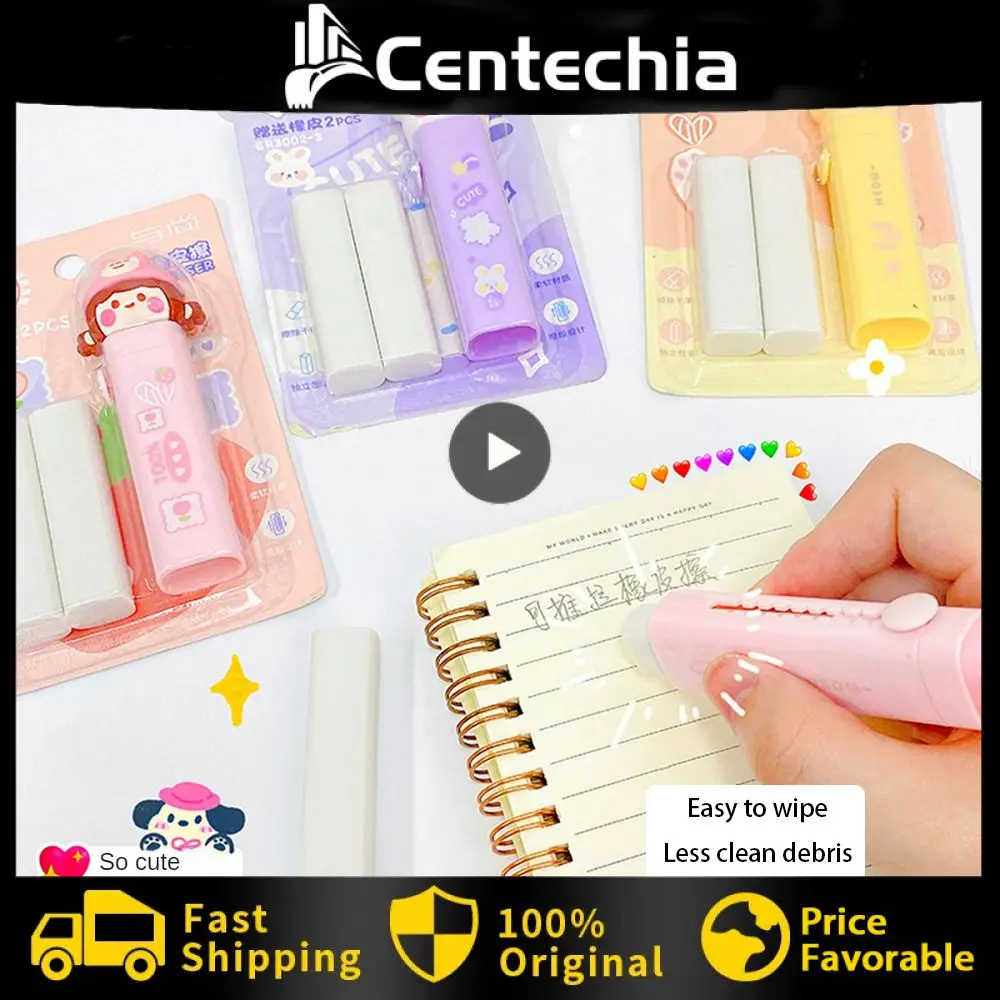 Push-pull Portable Student Supplies Stationery Eraser Set Multi-style Pencil Oak Student Supplies Cartoon Shape Office Eraser
Push-pull Portable Student Supplies Stationery Eraser Set Multi-style Pencil Oak Student Supplies Cartoon Shape Office Eraser