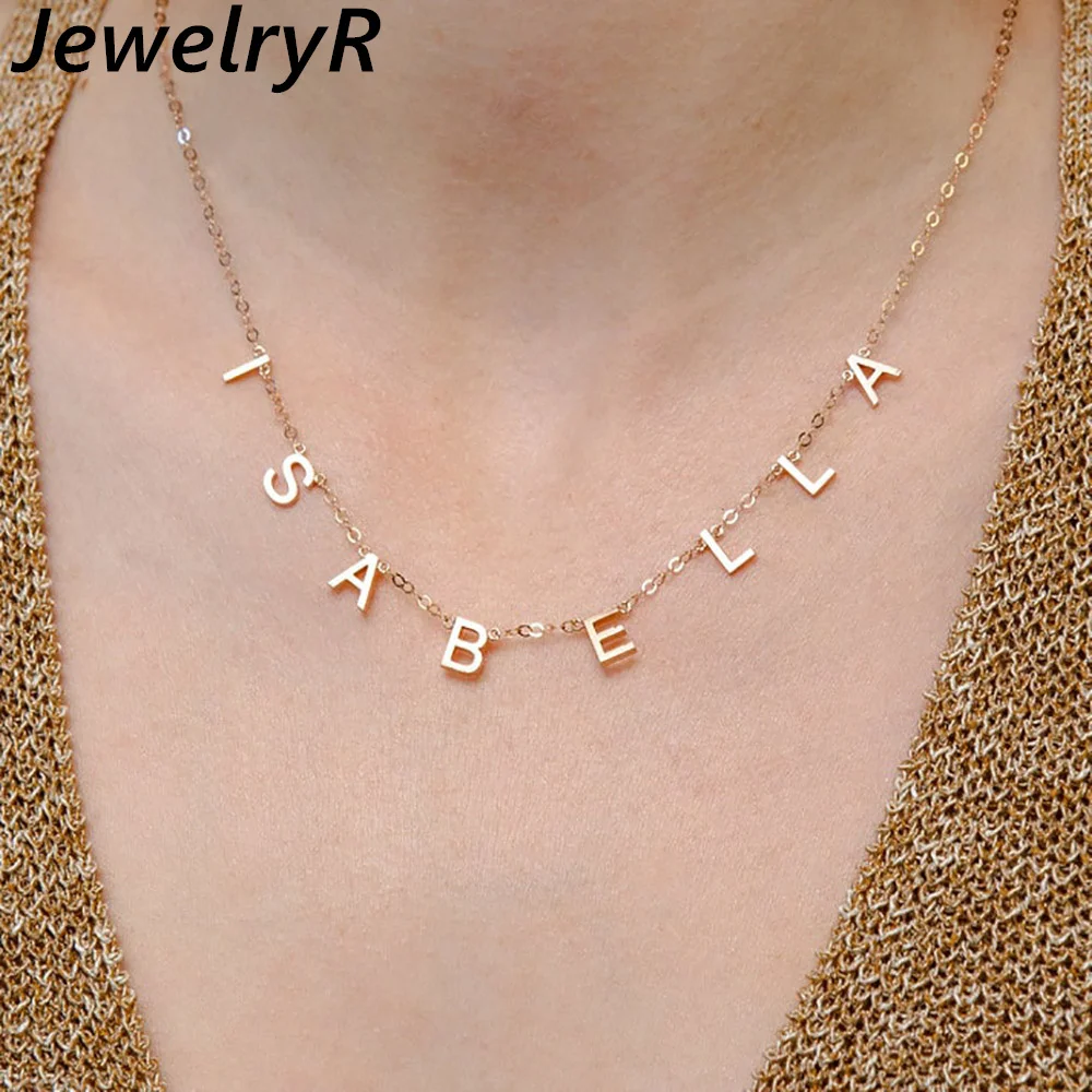 JewelryR Custom Initials Necklace Personality Stainless Steel Gold Litter Pendant For Women Jewelry Never Fades Holiday Gifts
JewelryR Custom Initials Necklace Personality Stainless Steel Gold Litter Pendant For Women Jewelry Never Fades Holiday Gifts