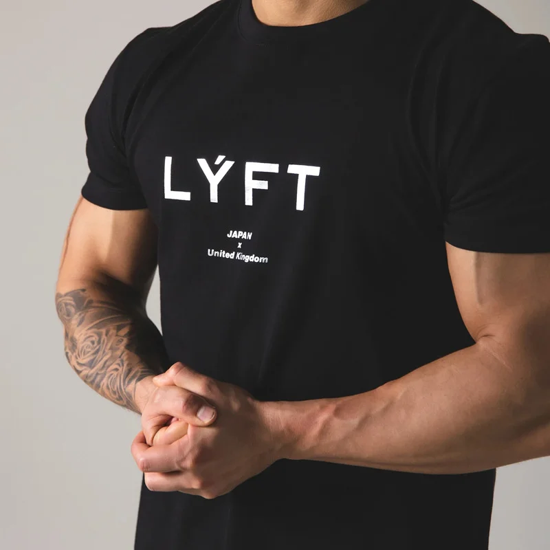 Футболка мужская с коротким рукавом и круглым вырезом, хлопок, топ с принтом, модная брендовая тенниска для фитнеса и бодибилдинга, лето
Футболка мужская с коротким рукавом и круглым вырезом, хлопок, топ с принтом, модная брендовая тенниска для фитнеса и бодибилдинга, лето