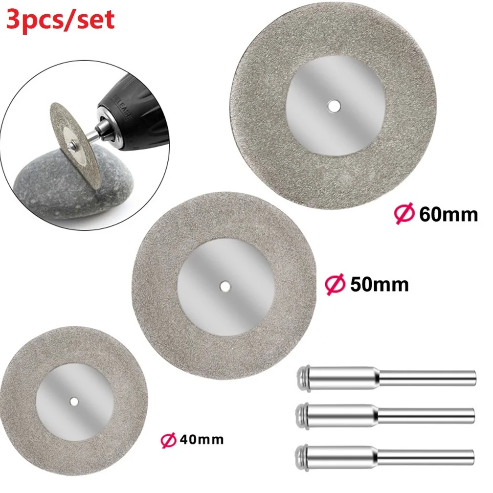 40/50/60mm Carbon Steel Diamond Grinding Wheel Abrasive Cutting Disc Saw Blade For Rotary Tool Abrasive Disc Accessories
40/50/60mm Carbon Steel Diamond Grinding Wheel Abrasive Cutting Disc Saw Blade For Rotary Tool Abrasive Disc Accessories