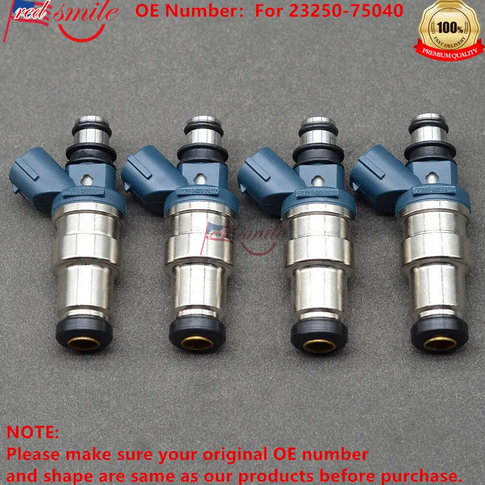 4Pcs Fuel Injectors For Toyota Tacoma 1995 1996 1997 1998-2000 2.4L 23250-75040
4Pcs Fuel Injectors For Toyota Tacoma 1995 1996 1997 1998-2000 2.4L 23250-75040