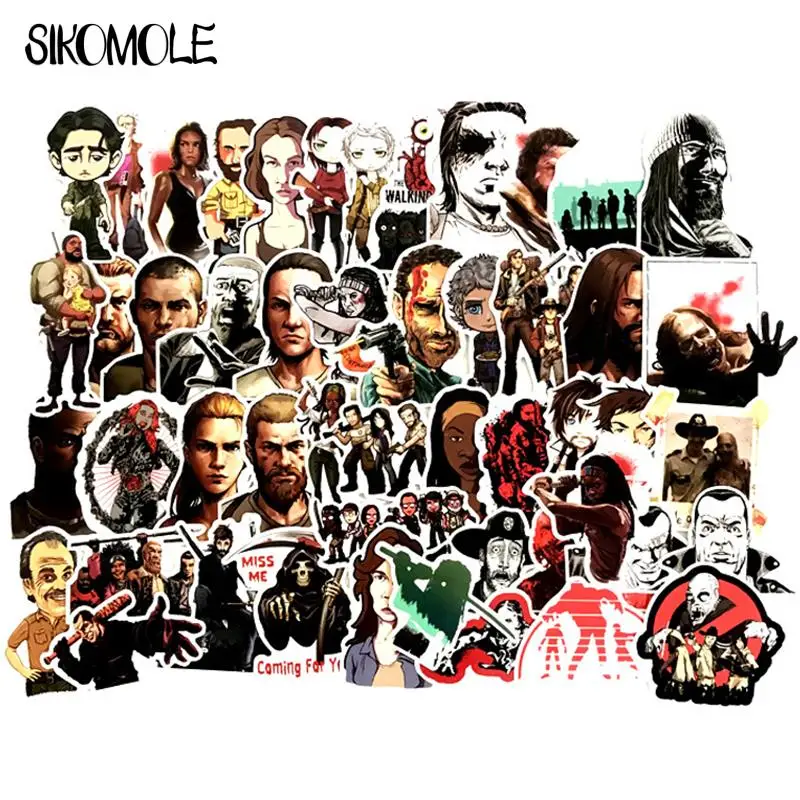 10/30/50PCS Cartoon TV Series The Walking Dead Stickers Vinly Toy Sticker Phone Wall Decal Laptop Skateboard Luggage Sticker F5
10/30/50PCS Cartoon TV Series The Walking Dead Stickers Vinly Toy Sticker Phone Wall Decal Laptop Skateboard Luggage Sticker F5