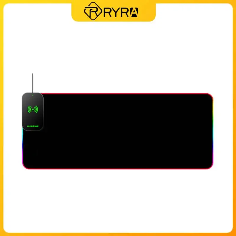 Беспроводной зарядный коврик для мыши Коврик для игровой мыши RYRA, нескользящий, со светодиодной подсветкой RGB
Беспроводной зарядный коврик для мыши Коврик для игровой мыши RYRA, нескользящий, со светодиодной подсветкой RGB