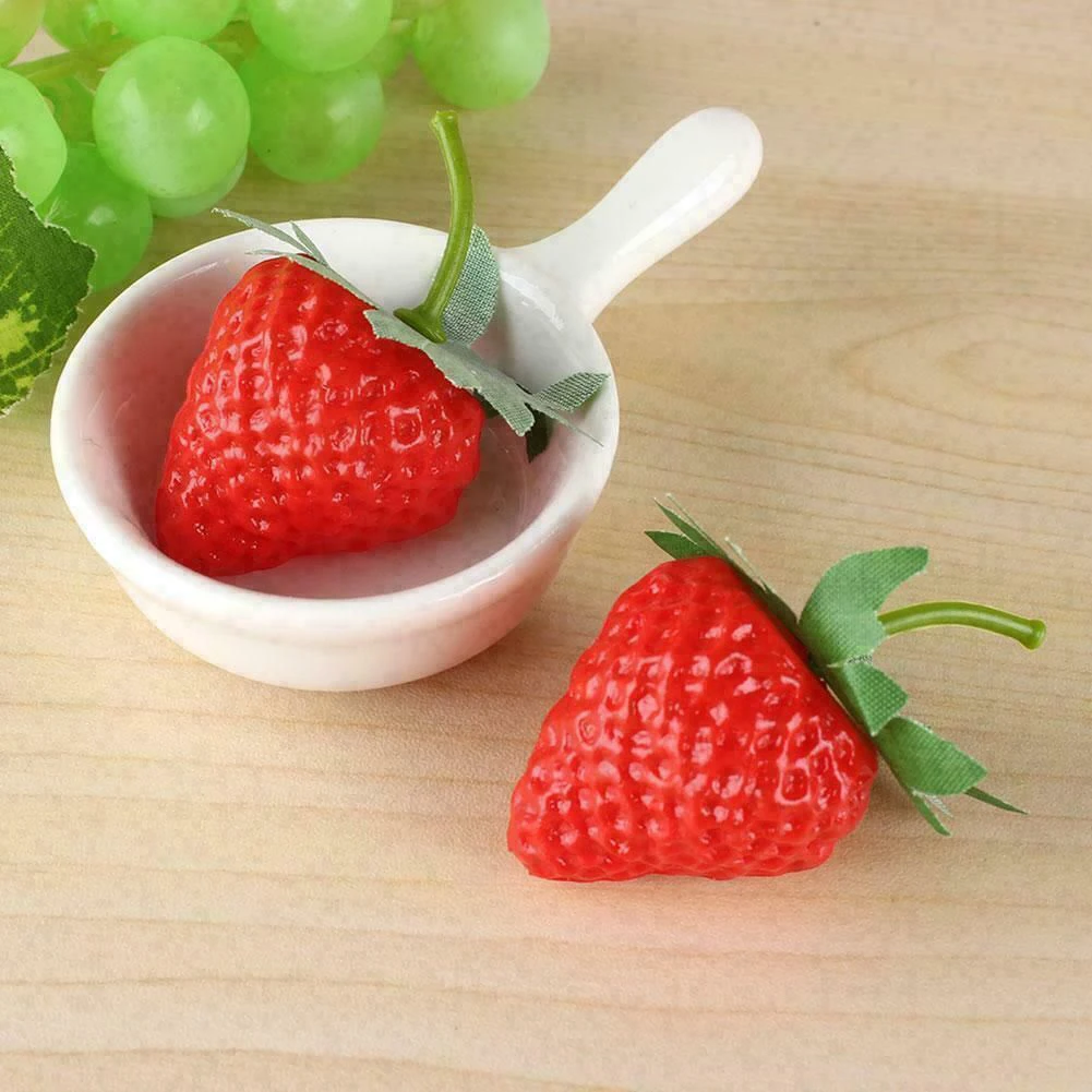20Pcs Artificial Strawberry Artificial Fruits Prop Ornament DIY Plastic Fake Fruit For Christmas Home Wedding Decoration
20Pcs Artificial Strawberry Artificial Fruits Prop Ornament DIY Plastic Fake Fruit For Christmas Home Wedding Decoration