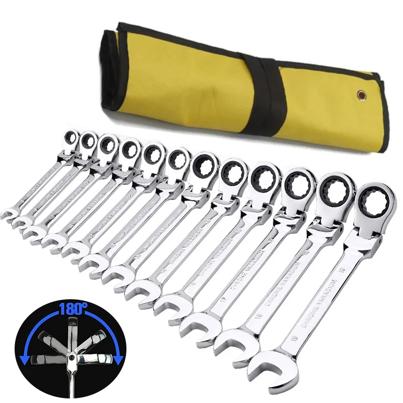 Adjustable Spiny Wheel Wrench Multifunctional Tool Manual Wrench Home Collection Mixed Elastic Head Combination Wrench
Adjustable Spiny Wheel Wrench Multifunctional Tool Manual Wrench Home Collection Mixed Elastic Head Combination Wrench