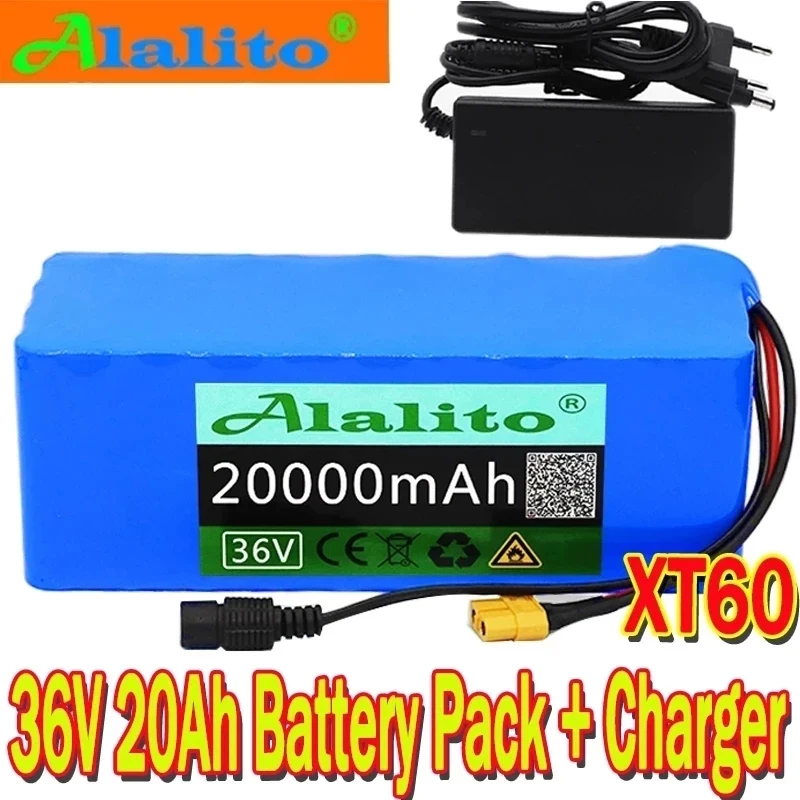 36V 10S4P 20Ah battery pack 500W high power battery 42V 20000mAh Ebike electric bicycle BMS 42v battery with xt60 plug+charger
36V 10S4P 20Ah battery pack 500W high power battery 42V 20000mAh Ebike electric bicycle BMS 42v battery with xt60 plug+charger