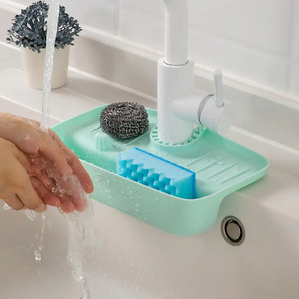 Sink Draining Pad Splash Proof Easy Installation Protective Keep Dry TPE Sink Sponge Kitchen Faucet Mat for Home
Sink Draining Pad Splash Proof Easy Installation Protective Keep Dry TPE Sink Sponge Kitchen Faucet Mat for Home