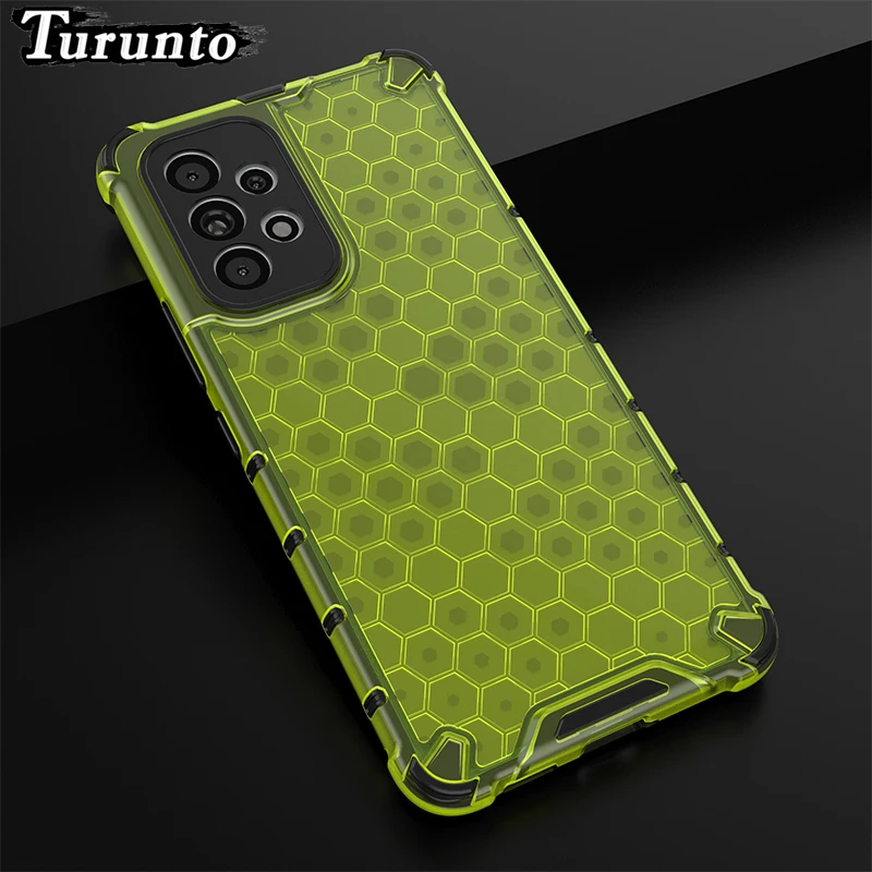 

Honeycomb Shockproof Armor Case For Samsung A73 A53 A33 A52 A23 A13 Hybrid TPU Phone Cover For Galaxy S23 Plus S22 Ultra S21 S20