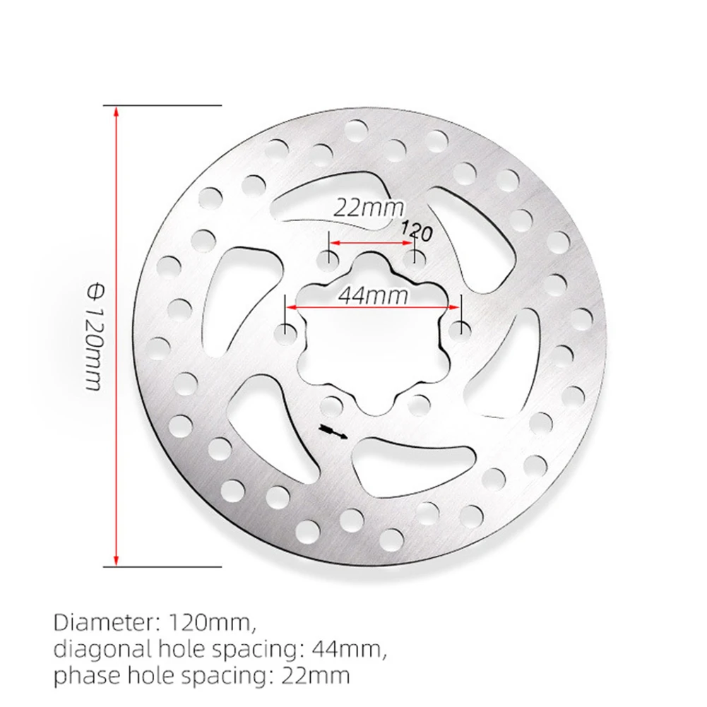 With Screws Disc Rotor 6 Holes Brake Disc Electric Bicycle Electric Bike M365 Pitch 22-44MM Riding Stainless Steel
With Screws Disc Rotor 6 Holes Brake Disc Electric Bicycle Electric Bike M365 Pitch 22-44MM Riding Stainless Steel