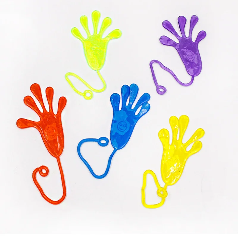 50Pcs Kids Funny Stretchy Sticky Hands Toy Palm Elastic Sticky Finger Slap Palm Wacky Fun Toy Novelty Gift Birthday Party Favor 
50Pcs Kids Funny Stretchy Sticky Hands Toy Palm Elastic Sticky Finger Slap Palm Wacky Fun Toy Novelty Gift Birthday Party Favor