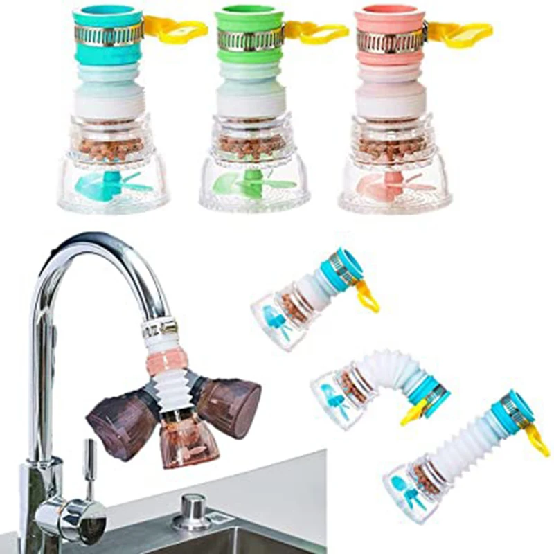 Kitchen Faucet Water Purifier 720° Rotating Telescopic Universal Splash Filter Faucet Sprayer Attachment for Granular Impurities
Kitchen Faucet Water Purifier 720° Rotating Telescopic Universal Splash Filter Faucet Sprayer Attachment for Granular Impurities