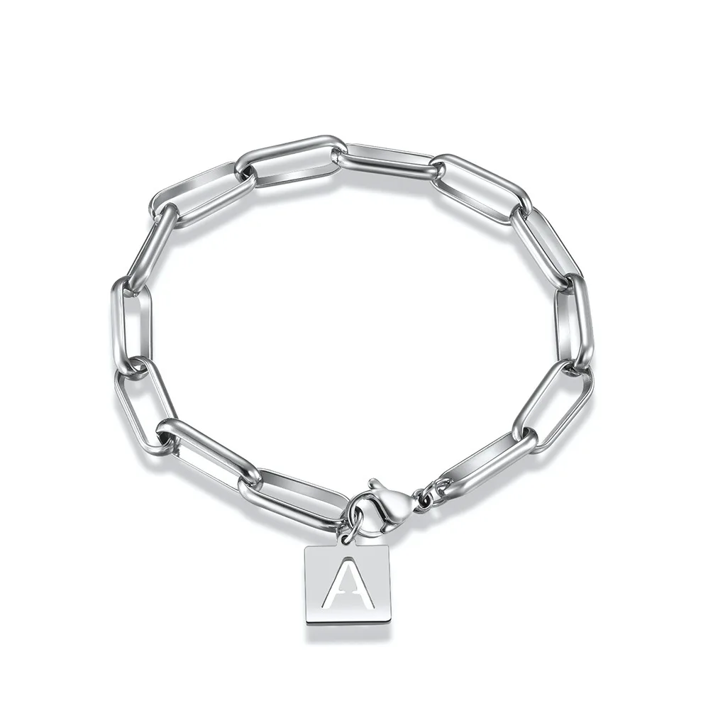 Your Name Initials Stainless steel bracelet birthday gift Valentine's Day Anniversary Fine Gift Jewelry
Your Name Initials Stainless steel bracelet birthday gift Valentine's Day Anniversary Fine Gift Jewelry