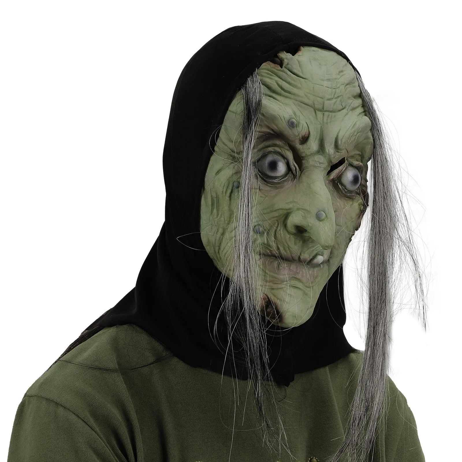 Creative Funny Old Witch Mask Headgear Prom Props Latex Horror Mask Halloween Fancy Dress Grimace Party Costume Cosplay Masks 
Creative Funny Old Witch Mask Headgear Prom Props Latex Horror Mask Halloween Fancy Dress Grimace Party Costume Cosplay Masks