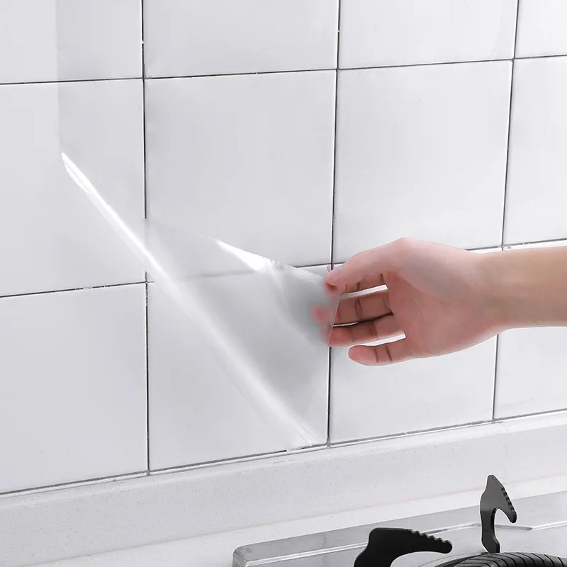 1pcs Transparent Kitchen Oil-proof Wall Sticker Heat-resistant Splash Protection Foil Tile Film Waterproof Anti-oil Sticker
1pcs Transparent Kitchen Oil-proof Wall Sticker Heat-resistant Splash Protection Foil Tile Film Waterproof Anti-oil Sticker