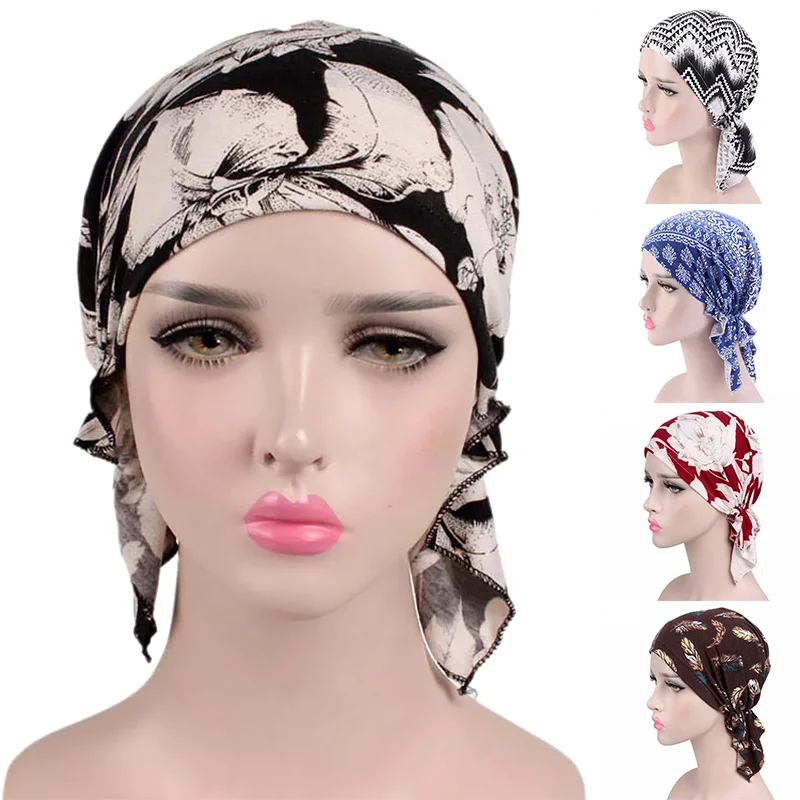 1pcs Women Fashion Muslim Hijab Wrap Pre-Tied Bandana Flower Printed Hat Turban Head Cover Hair Loss Scarf
1pcs Women Fashion Muslim Hijab Wrap Pre-Tied Bandana Flower Printed Hat Turban Head Cover Hair Loss Scarf