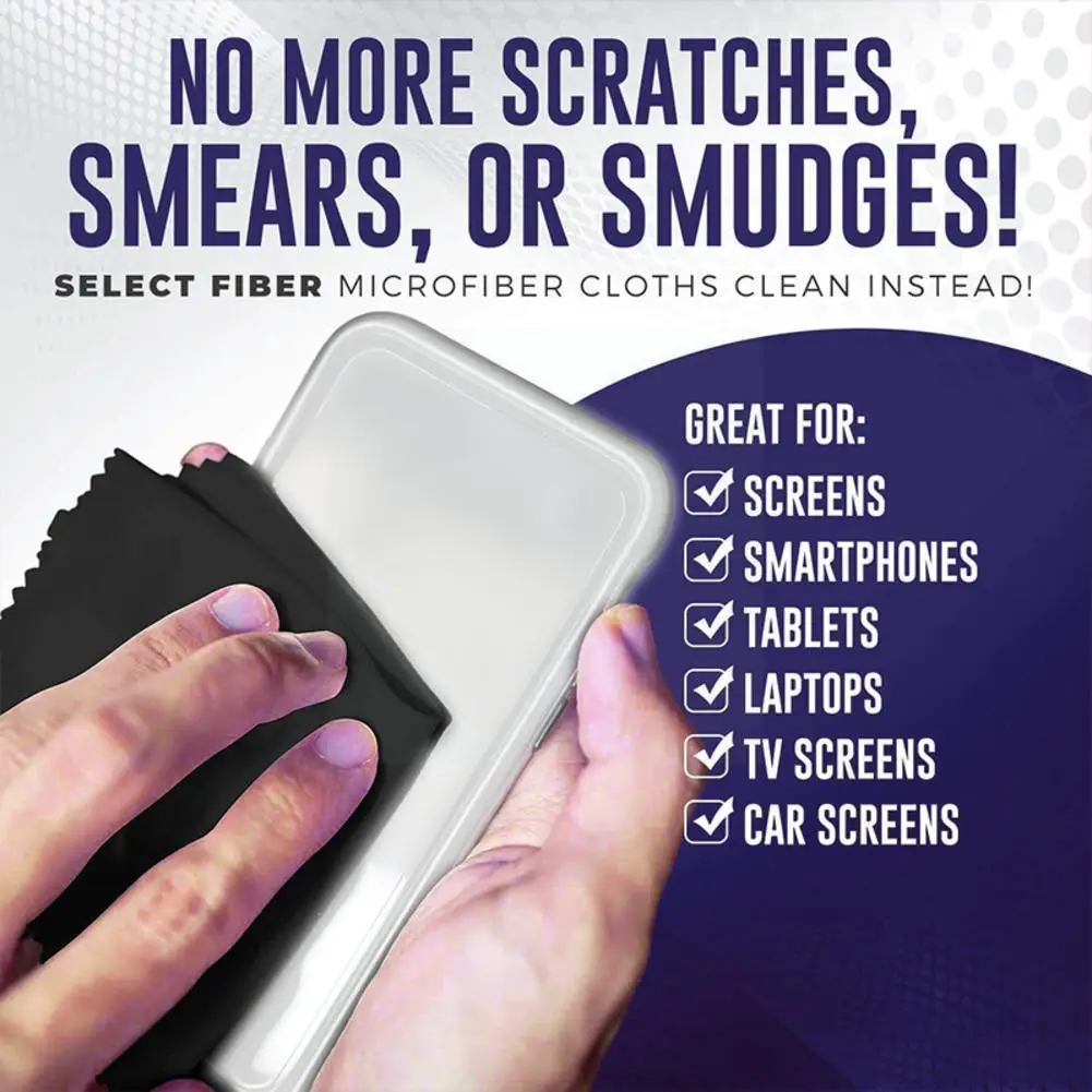 1pcs Microfiber Computer Screen Cleaning Cloth 14*14 Computer Cloth Cleaning Mobile Phone Dust Accessories Screen Removal E7x6
1pcs Microfiber Computer Screen Cleaning Cloth 14*14 Computer Cloth Cleaning Mobile Phone Dust Accessories Screen Removal E7x6