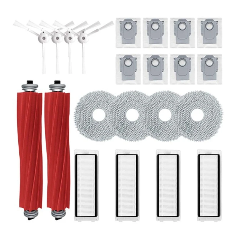 Main Side Brush Hepa Filter For Roborock Q Revo / P10 A7400RR Robot Vacuum Cleaner
Main Side Brush Hepa Filter For Roborock Q Revo / P10 A7400RR Robot Vacuum Cleaner