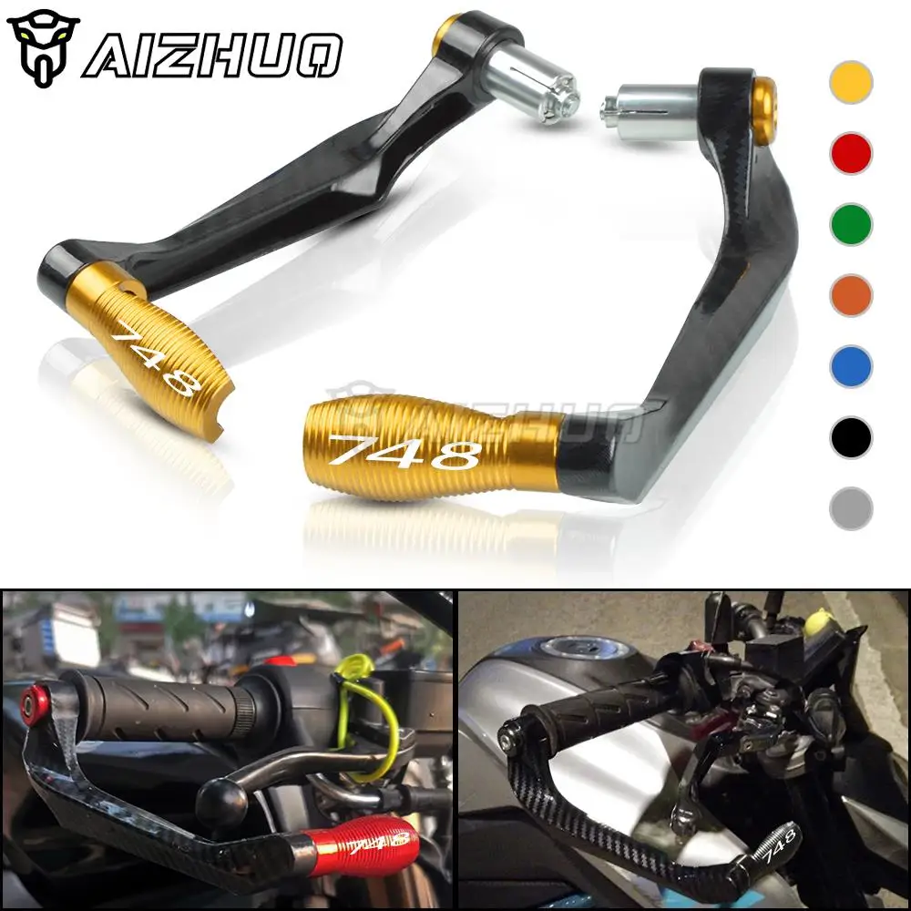 For 748 S R 748S 748R 2000 2001 7/8" 22mm Motorcycle Lever Guard Universal Handlebar Grips Brake Clutch Levers Protect 1999-2003
For 748 S R 748S 748R 2000 2001 7/8" 22mm Motorcycle Lever Guard Universal Handlebar Grips Brake Clutch Levers Protect 1999-2003